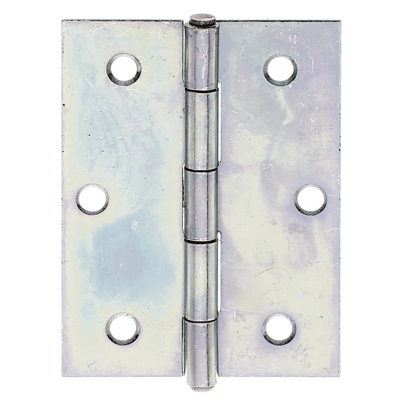 Scharnier, LxB: 5,8 x 8 cm, Gold, Stahl