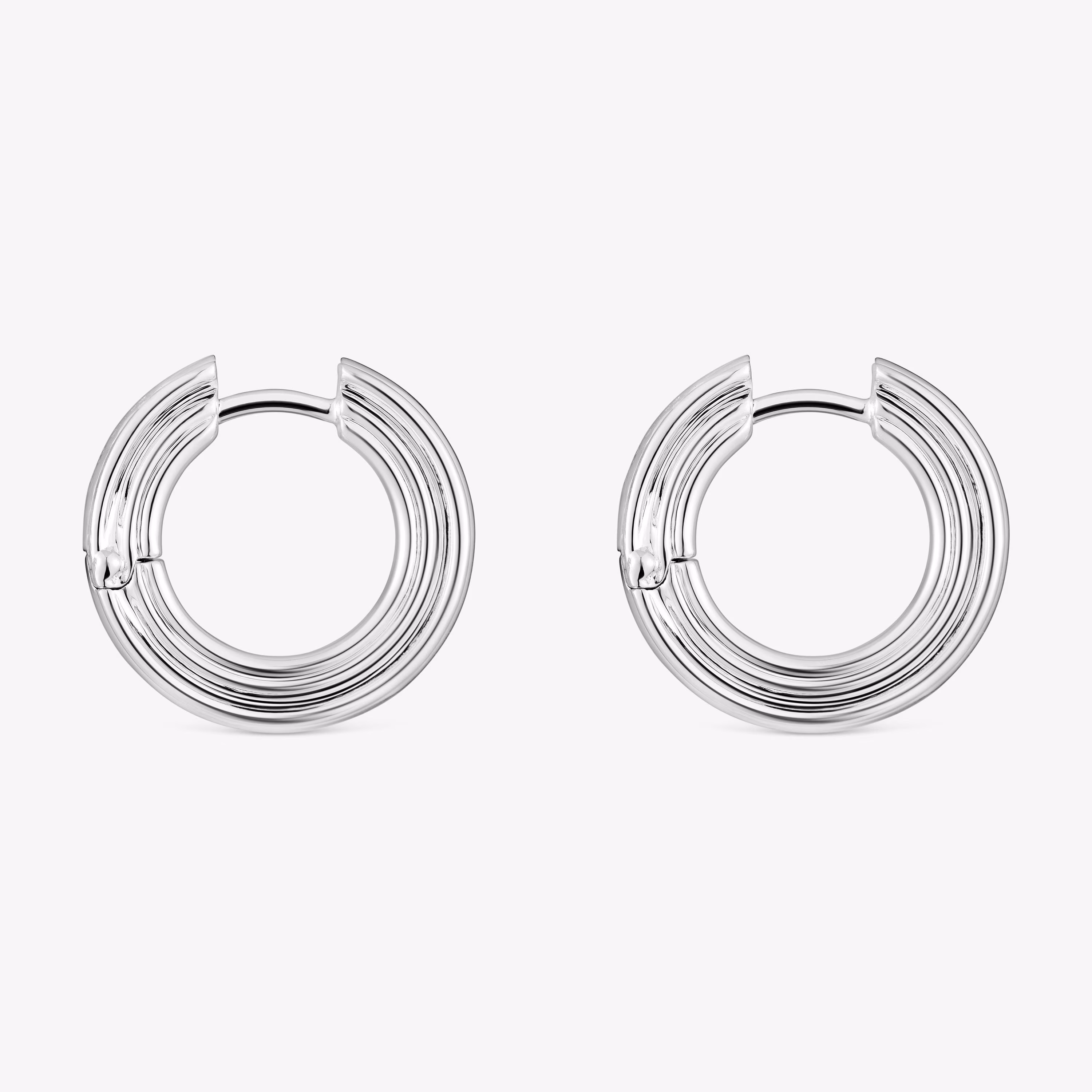Pendientes de aro de plata TOUS 1950
