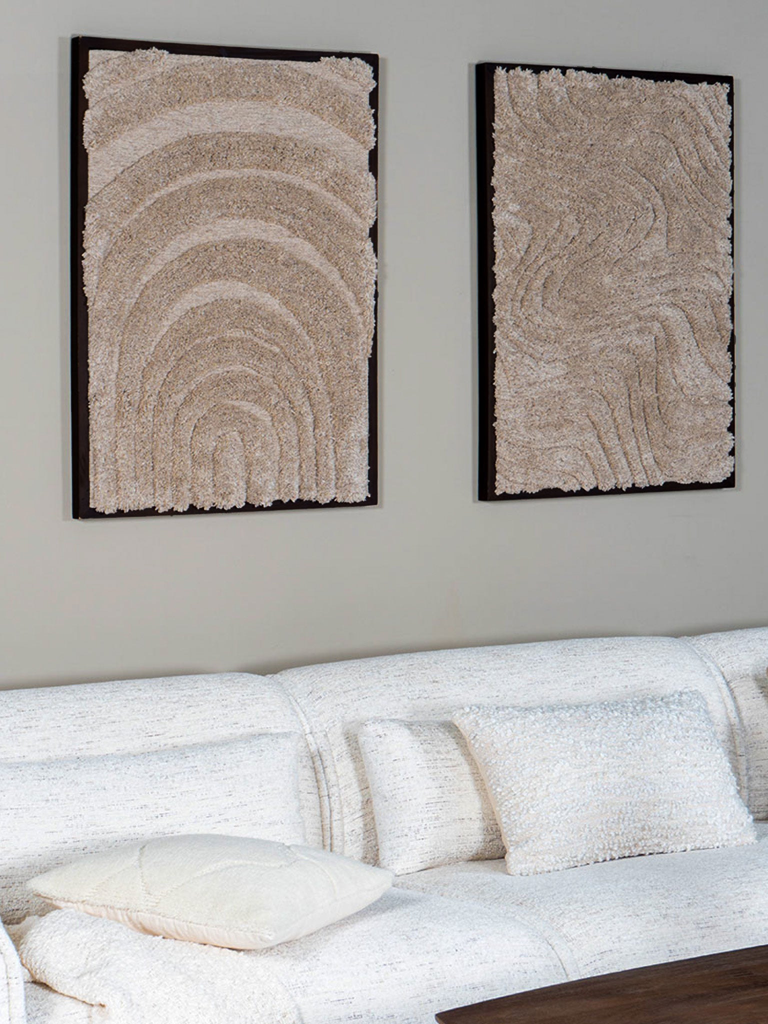 Home67 - Wanddecoratie Donna - Wool Hanging 70 x 100 cm