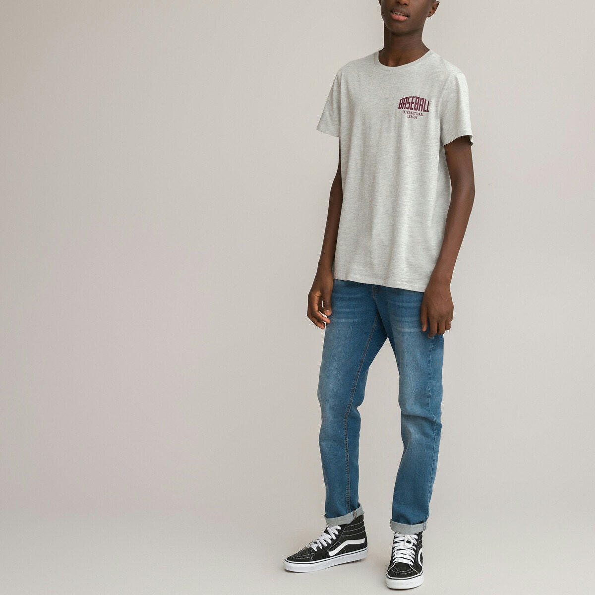 Lot de 2 T-shirts col rond imprimés