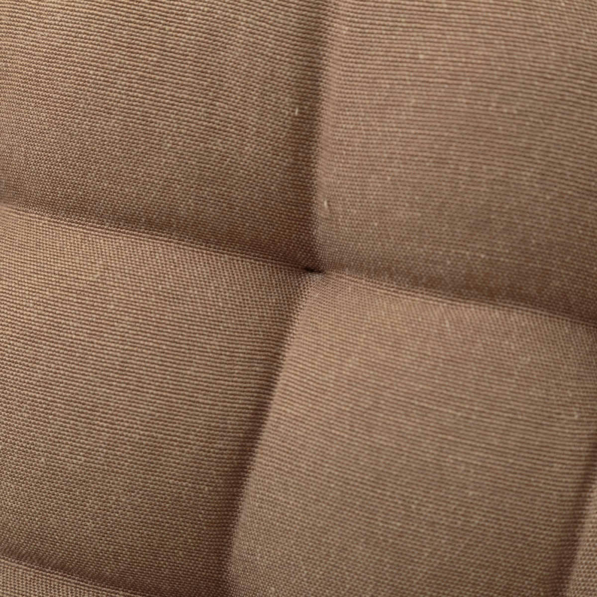 - Coussin de chaise carré marron - 40x40x7cm