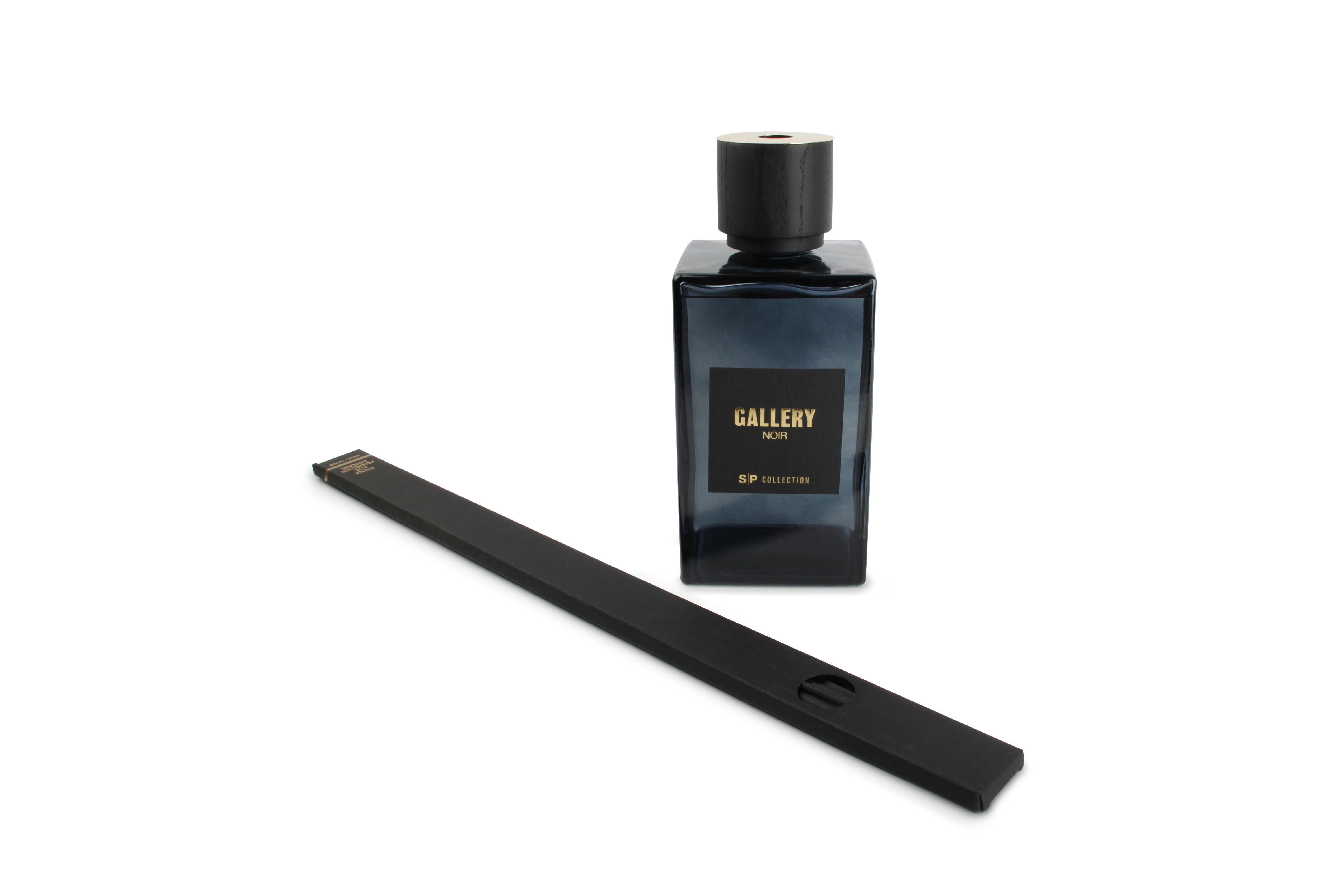 GALLERY - Diffuseur à batônnets en verre noir 2200ml