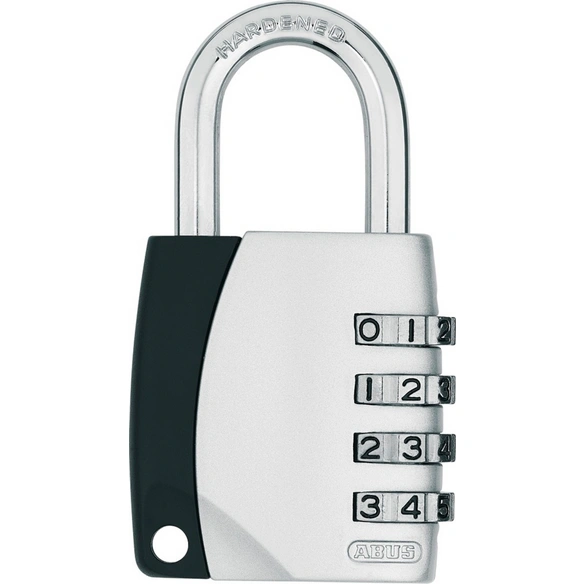 Vorhangschloss, aus Metall, 100 mm Breite, silberfarben