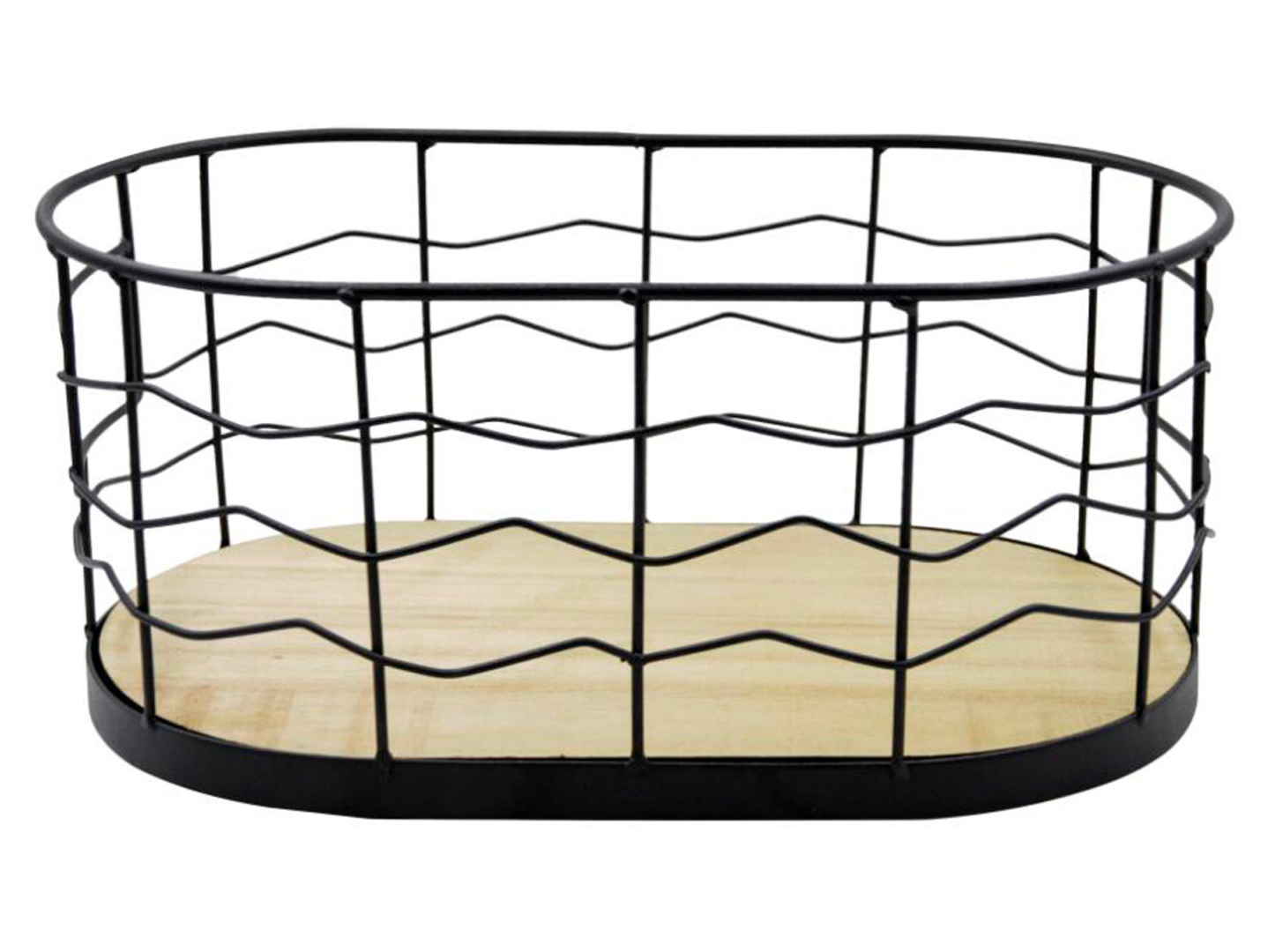 Organizer kosz kuchenny owalny Compact metalowy