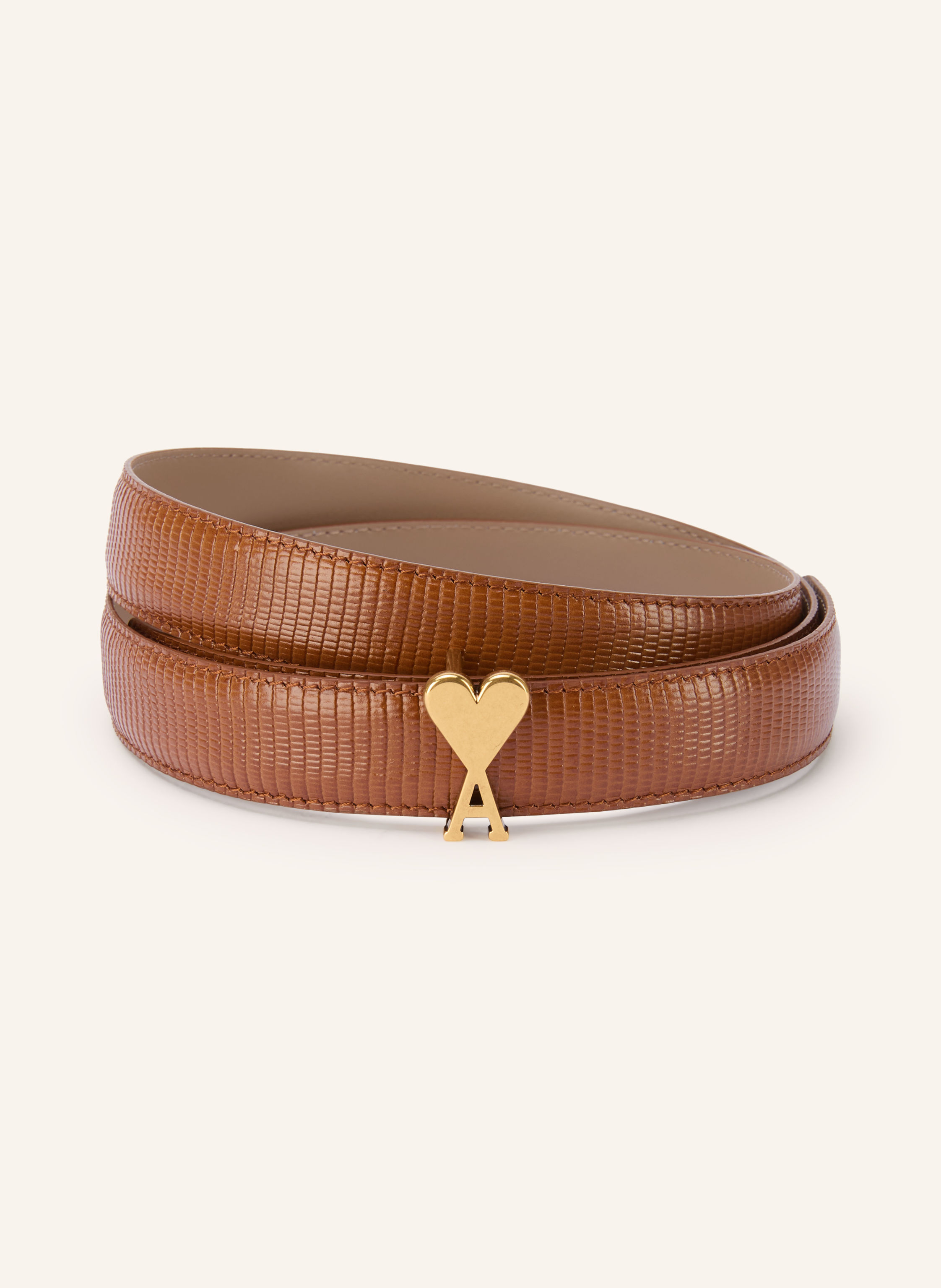 Ami Paris Ledergürtel AMI DE COEUR