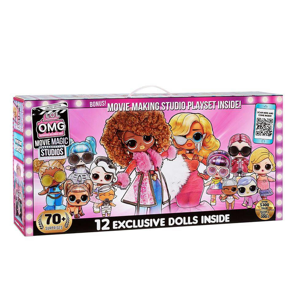 L.O.L. Surprise! OMG Movie Magic Studios with 70+ Surprises, Age 7+
