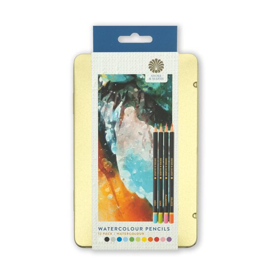 Shore & Marsh Watercolour Pencils 12 Pack