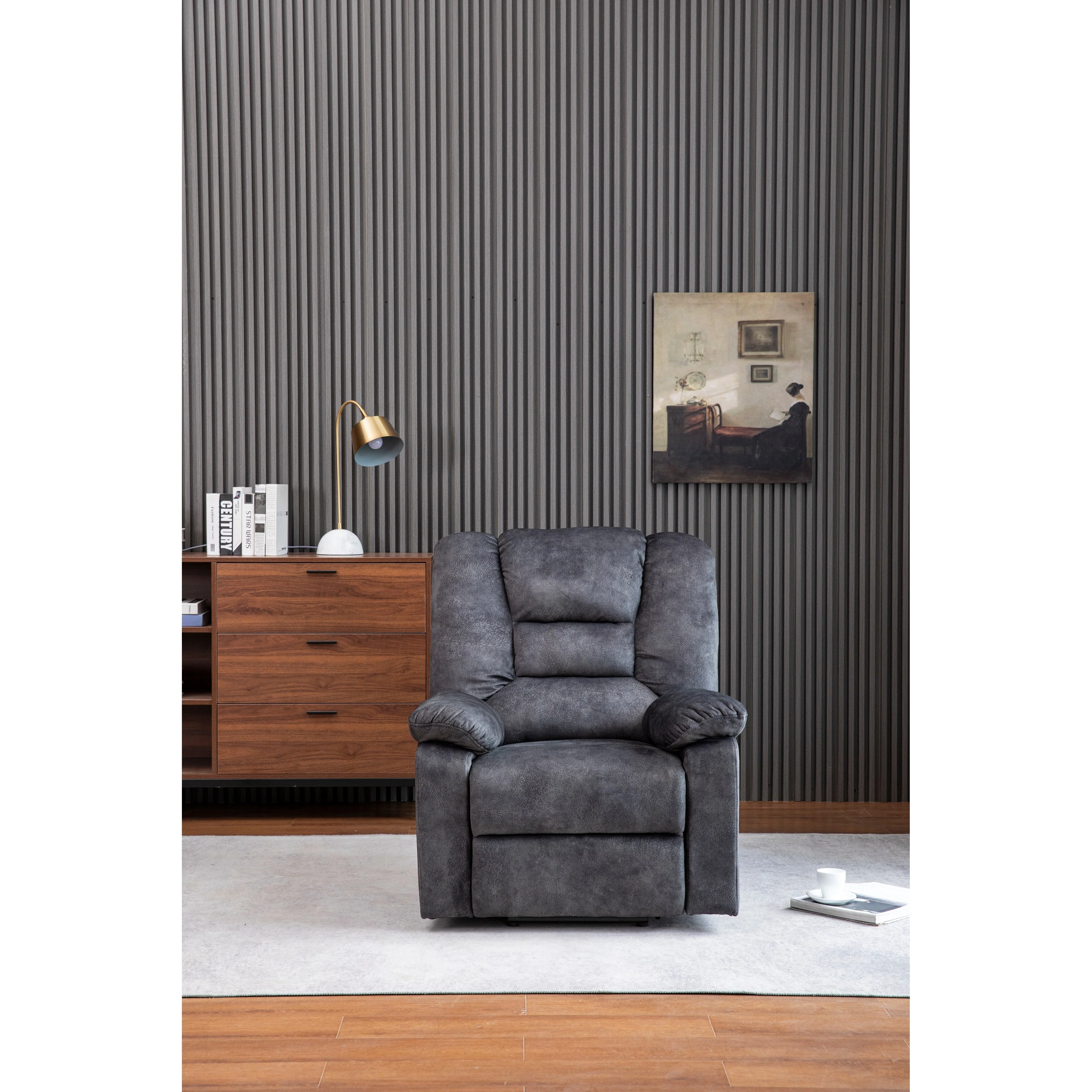 Electric Reclining Lift Chair with Massage, Heat, and Remote Control