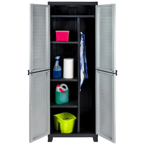 Spindschrank »Elite«, BxHxT: 65 x 181 x 45 cm, Kunststoff, weiß