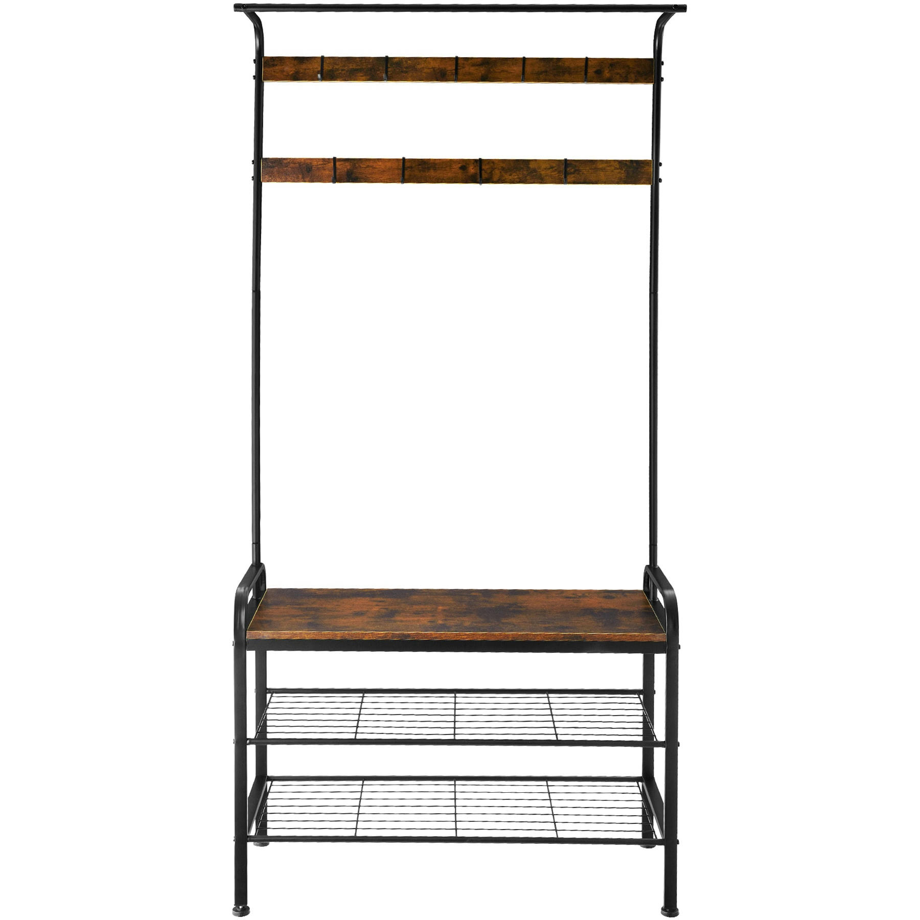 - Penderie Style industriel Bois foncé industriel, rustique