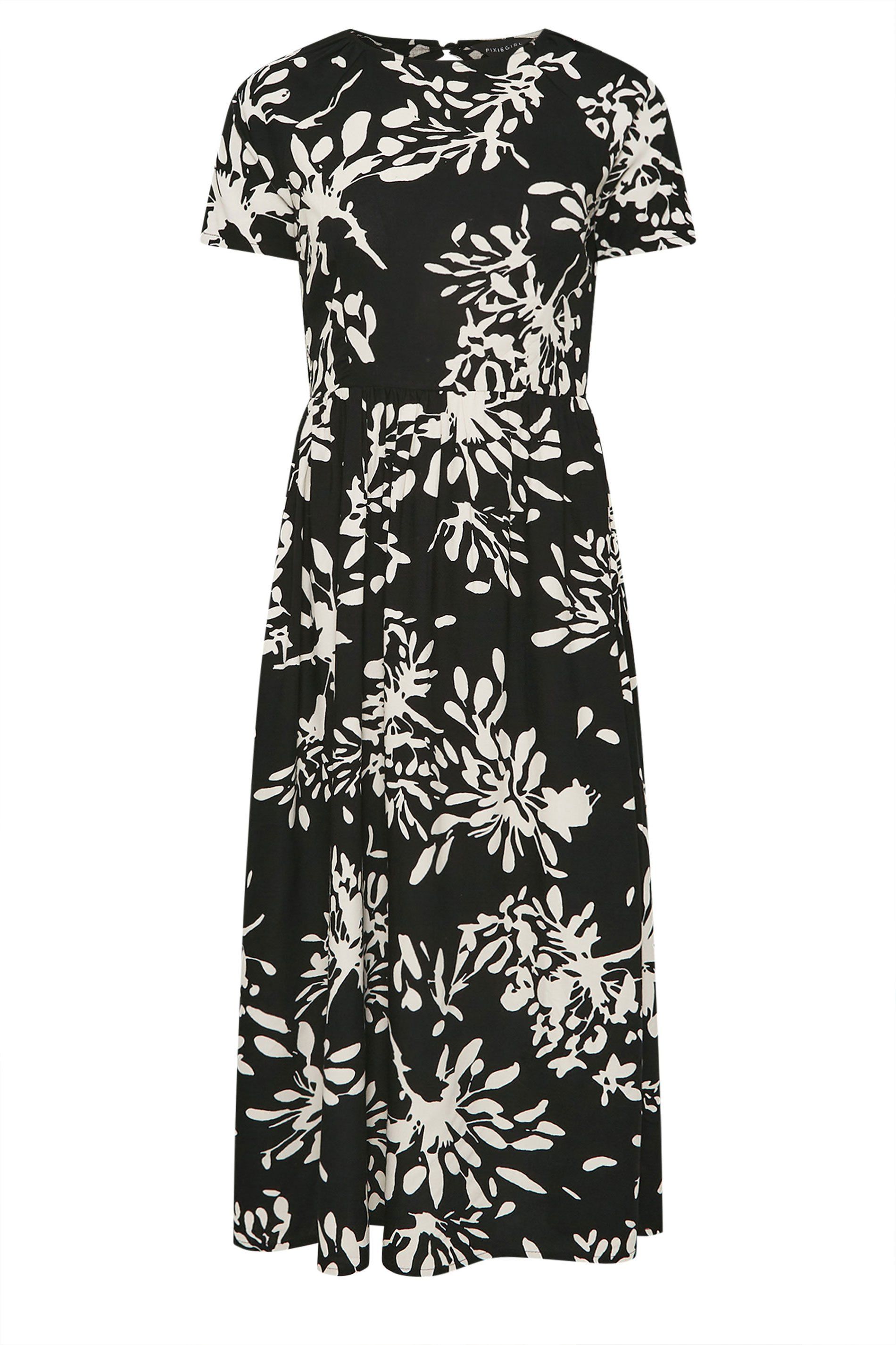 PixieGirl Petite Floral Tie Back Dress