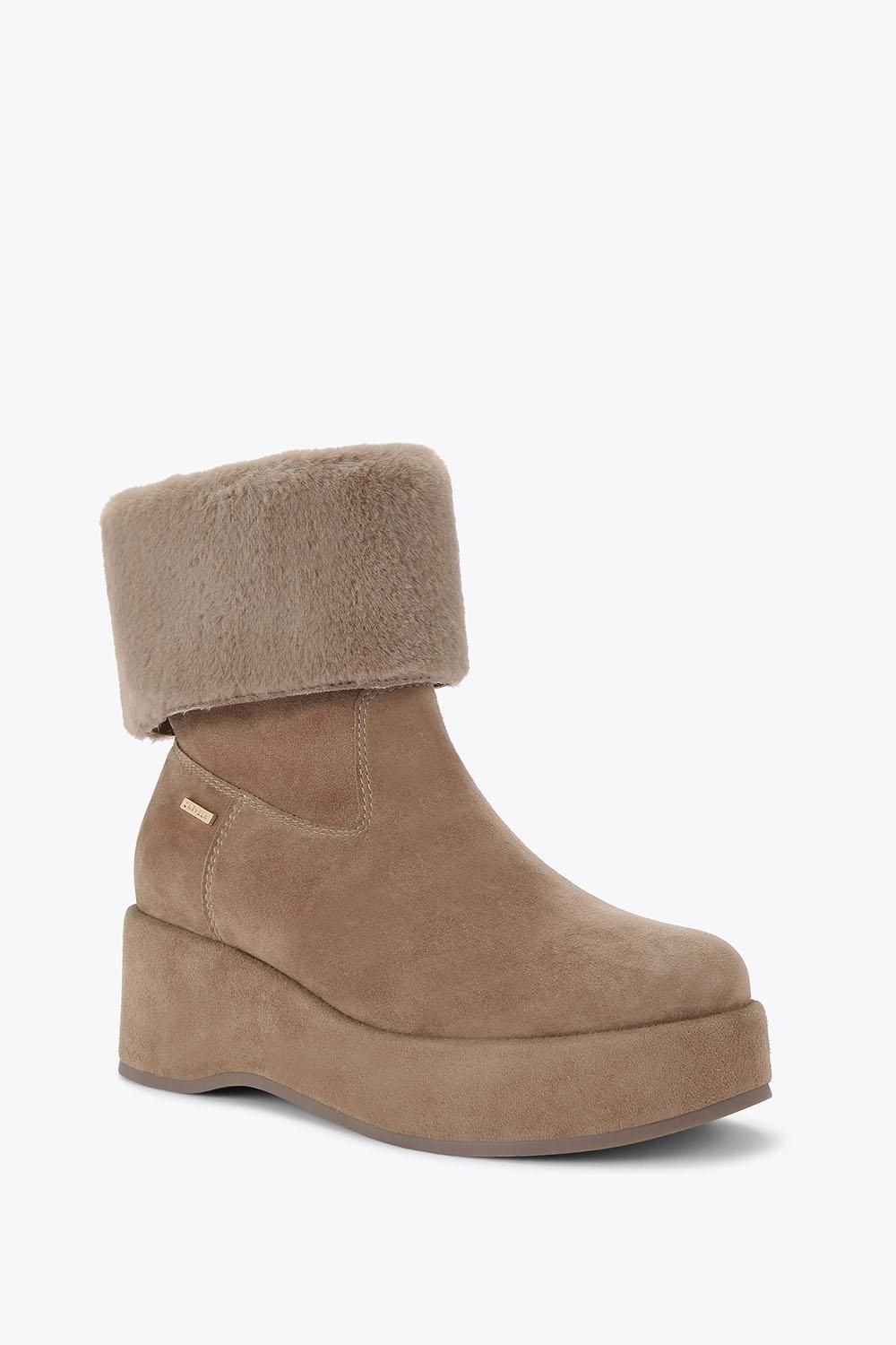Carvela Apres Fur' Suede Boots