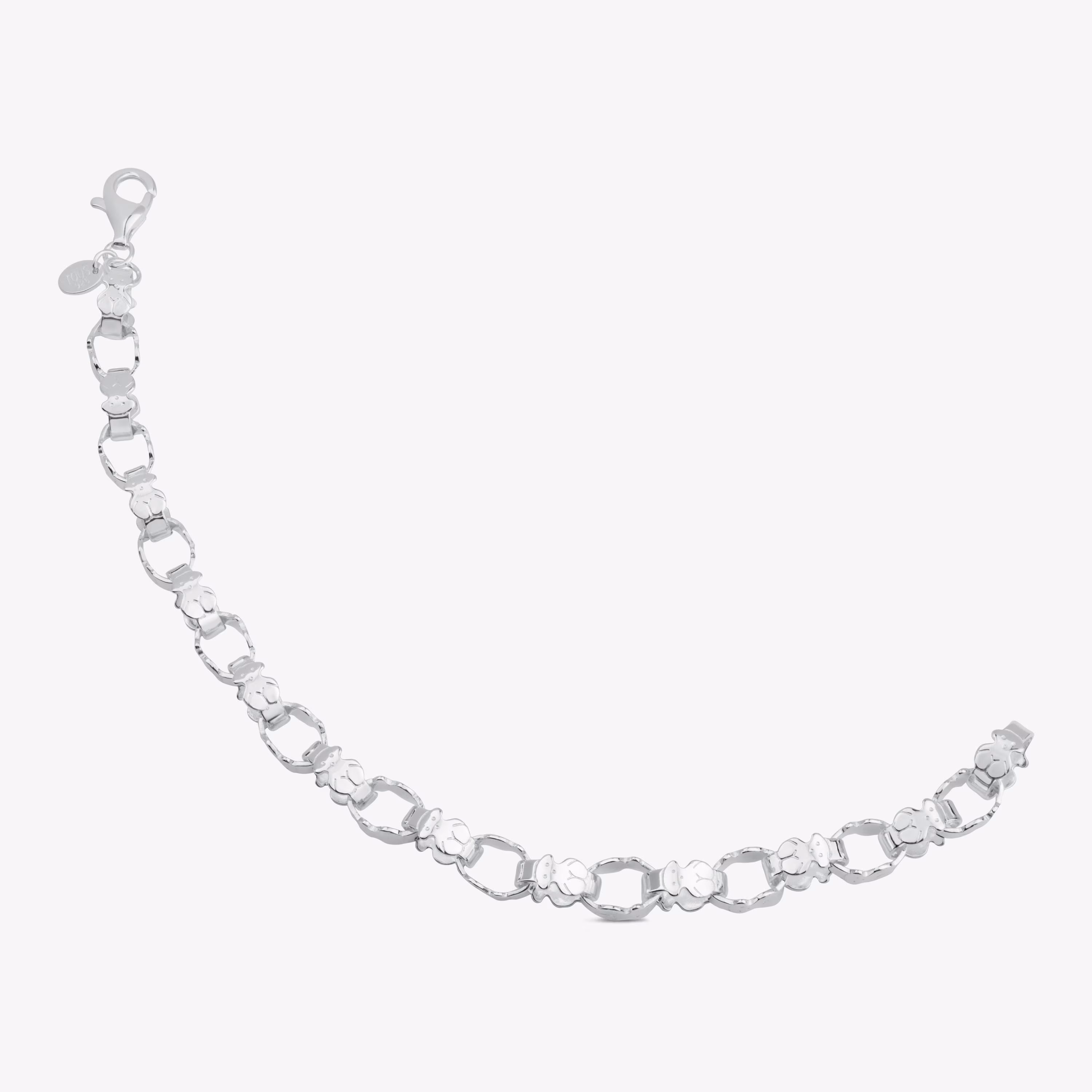 Pulsera de plata con eslabones TOUS Bear