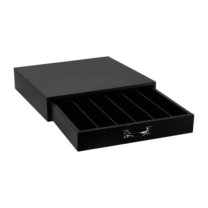 Koffiecup lade - zwart - 48 cups