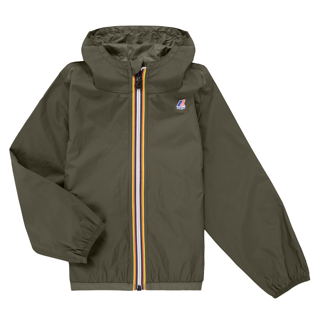 K-Way - LE VRAI PETIT CLAUDE 4.0 100 % NYLON RECYCLED - Kaki