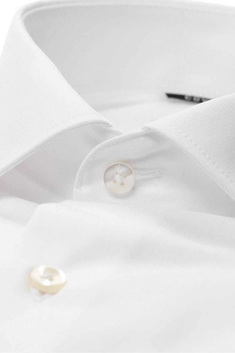 ETERNA Cover Shirt Comfort Fit Hemd weiss, Einfarbig (super langer Arm)