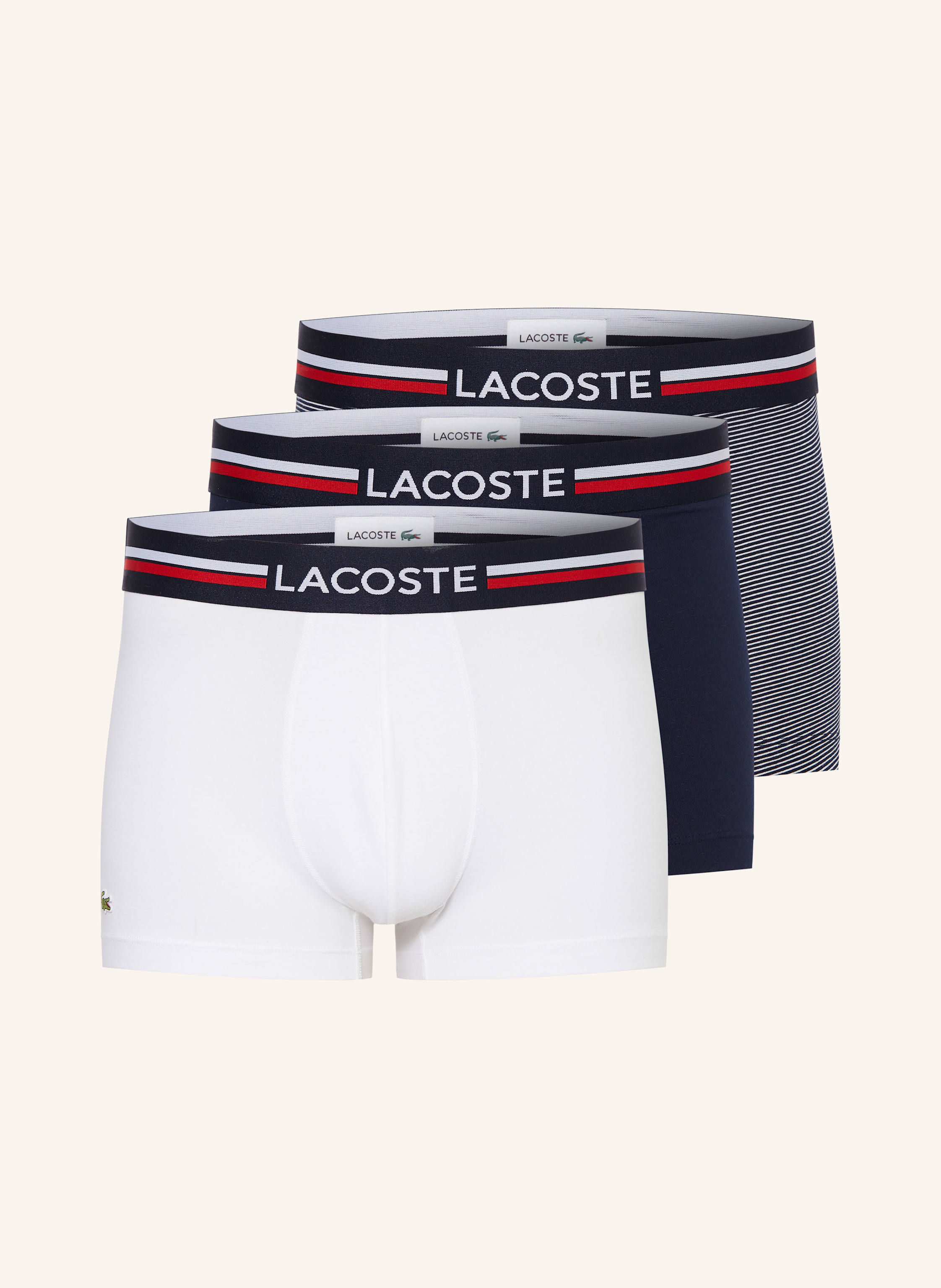 LACOSTE 3er-Pack Boxershorts