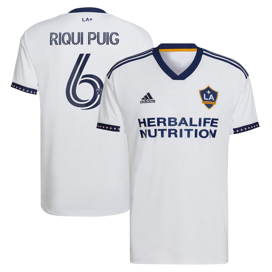Riqui Puig LA Galaxy adidas 2023 City of Dreams Kit Replica Jersey - White