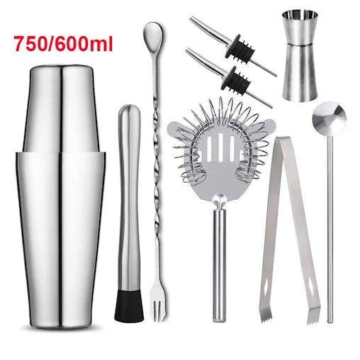 NNEOBA Boston Shaker Professional Stainless Steel