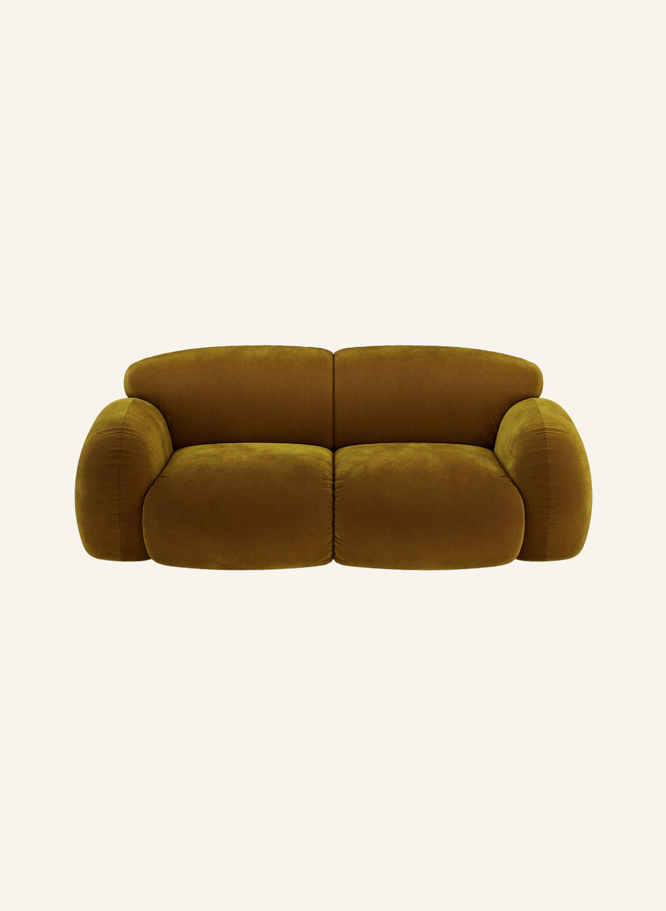 nydo 2-Sitzer Sofa MONDINO Velours