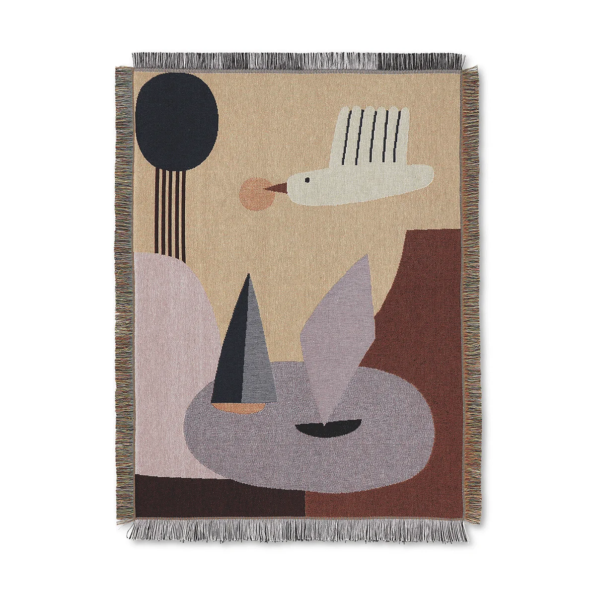Ferm Living - Bird Kinder Wanddecke, multi