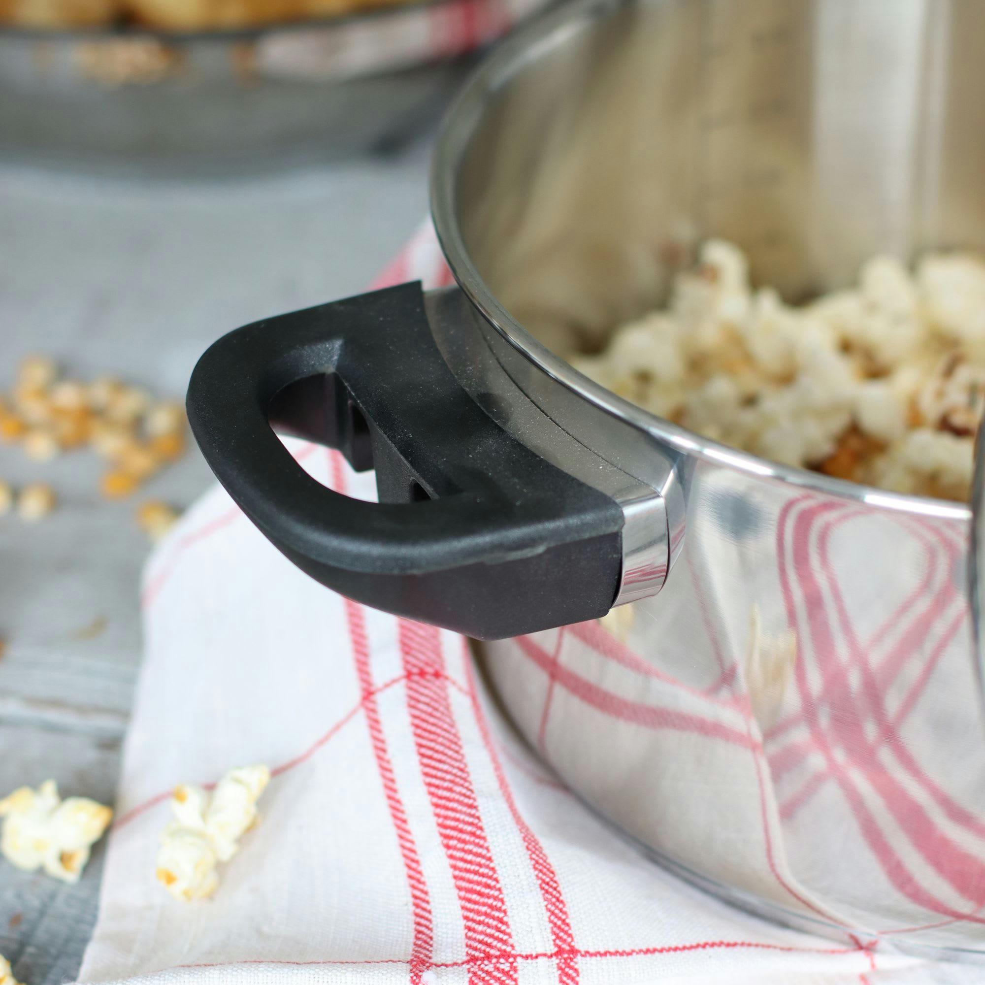 AMBRE - Faitout en inox 3L - compatible induction