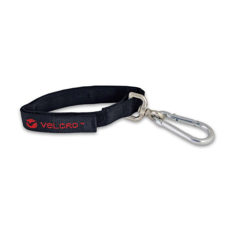 Sangle auto-aggrippante avec mousqueton 25 mm x 63 cm CHAPUIS