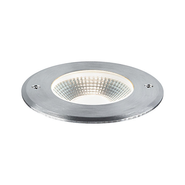 Encastré de sol LED Vanea résistant à l'eau de mer IP67 rond 100mm 3000K 3,5W 160lm 230V 93 Alu Aluminium