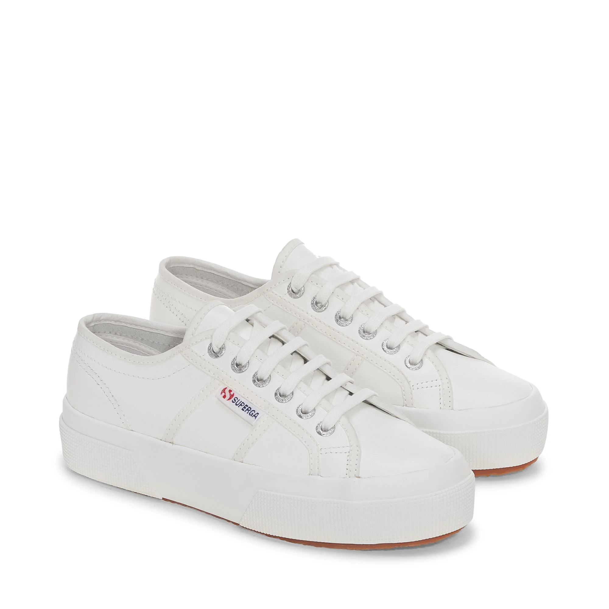 2740 PLATFORM TUMBLED LEATHER