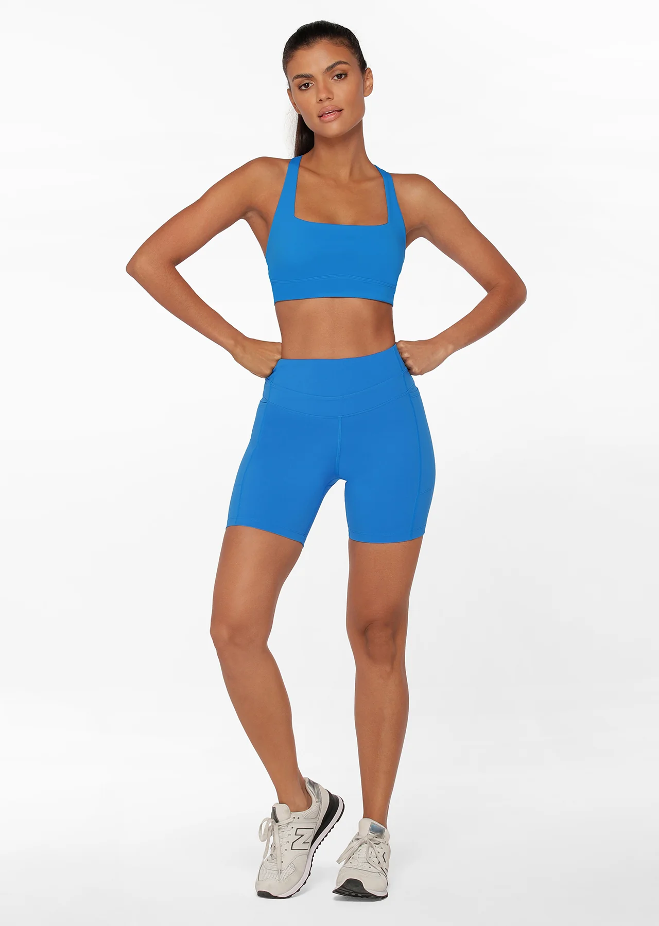 Curved Recycled Bike Shorts