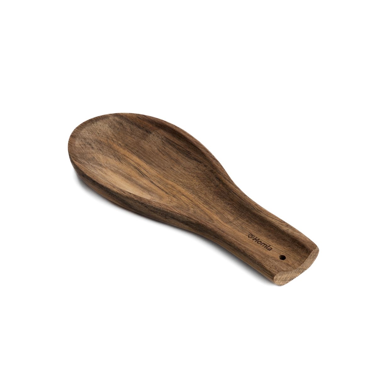 Podstawka MOOKA pod łyżkę drewniana 25x10 cm