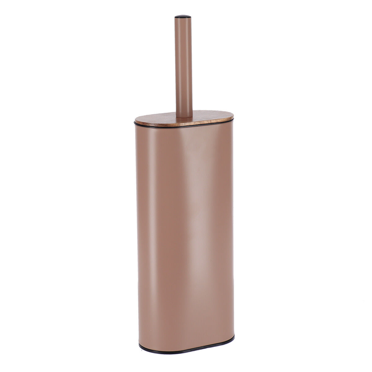 Escova wc em metal taupe