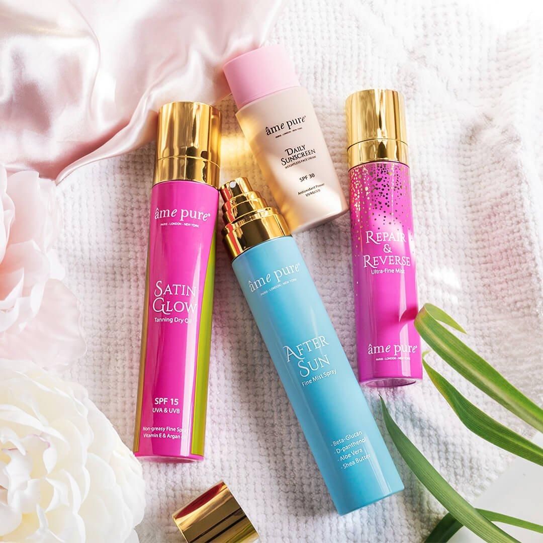 âme pure ULTIMATE SUN KIT - Complete SPF Protection & Summer Glow Set