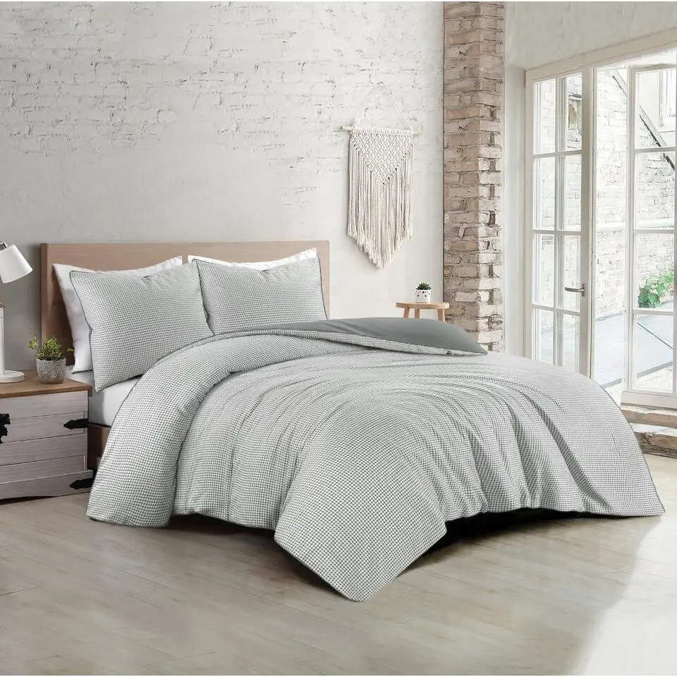 Papillon Joep Dekbedovertrek - Lits-jumeaux - 240x200/220 cm �?Groen