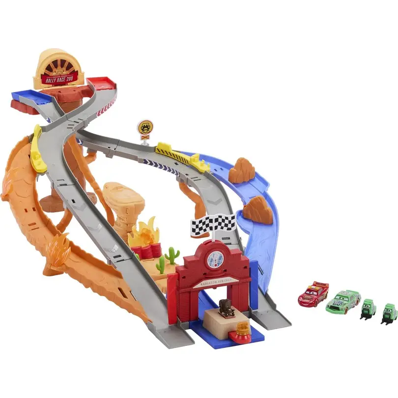 Spielset 4-teilig Radiator Springs Race & Rescue