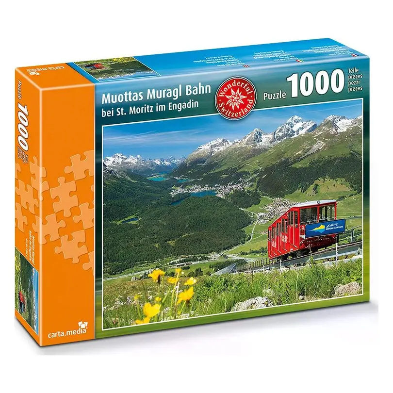 Puzzle Muottas Muragl Bahn bei St.Moritz