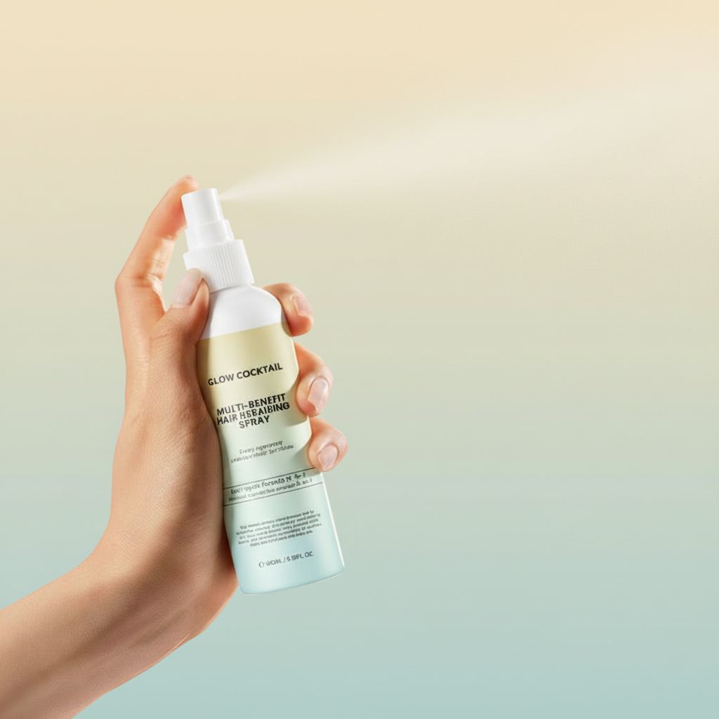 GlowCocktail London Glow Cocktail Multi-Benefit Hair Repairing Spary 100ml
