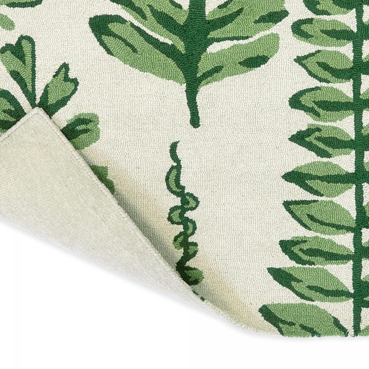 GREENLEAF - Tapis salon vert 120x180