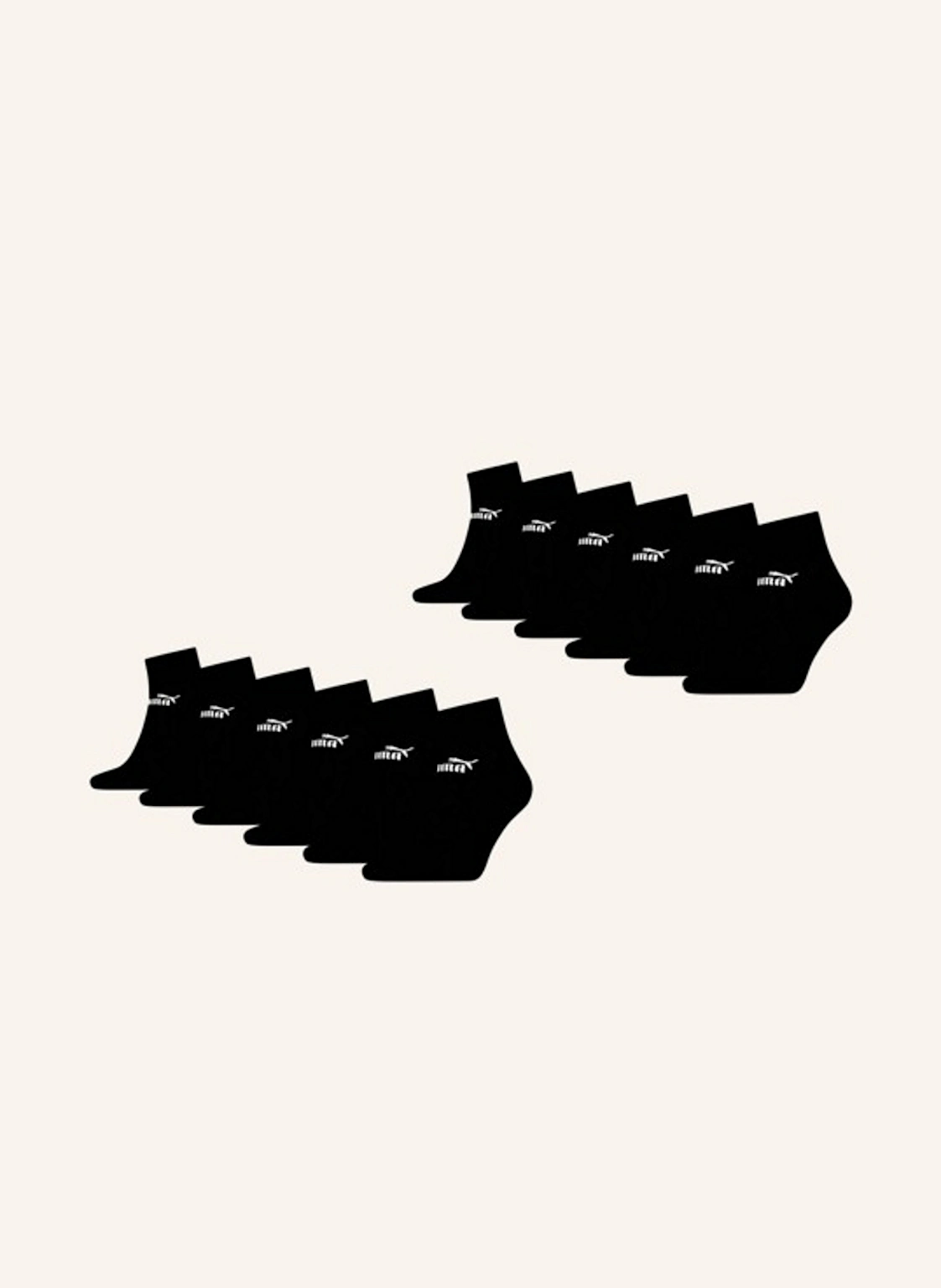 PUMA Socken ELEMENTS QUARTER 12-PACK