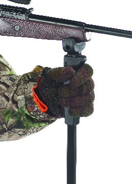 Allen Adjustable Hunting Monopod Gun Shooting Rest, 29 to 64-in