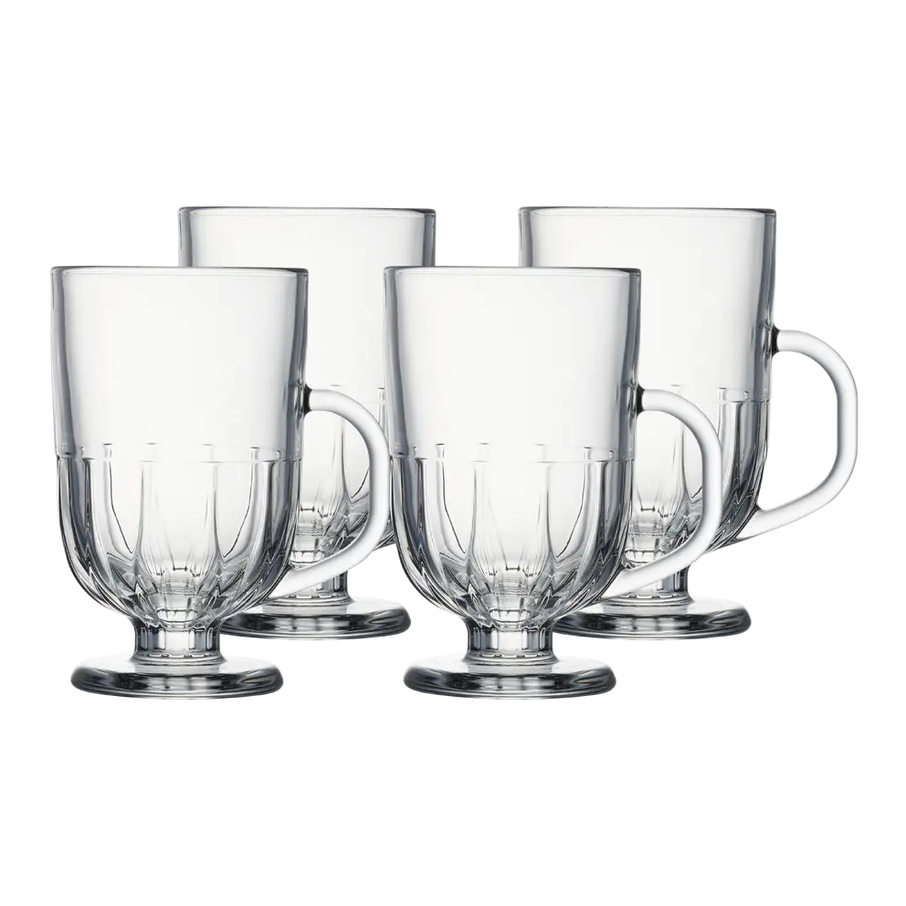 Latte Macchiato-Set 4-teilig Flore