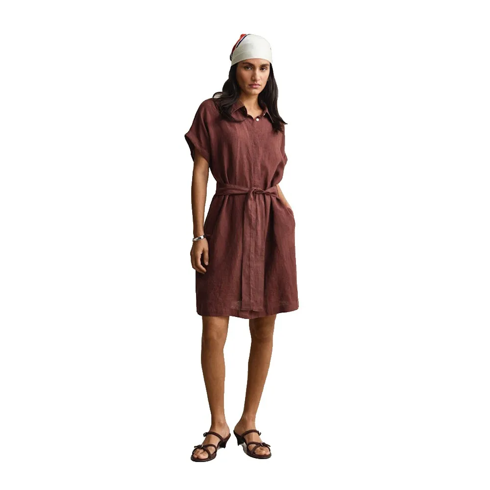 Gant 4503514 Linen short sleeve short dress
