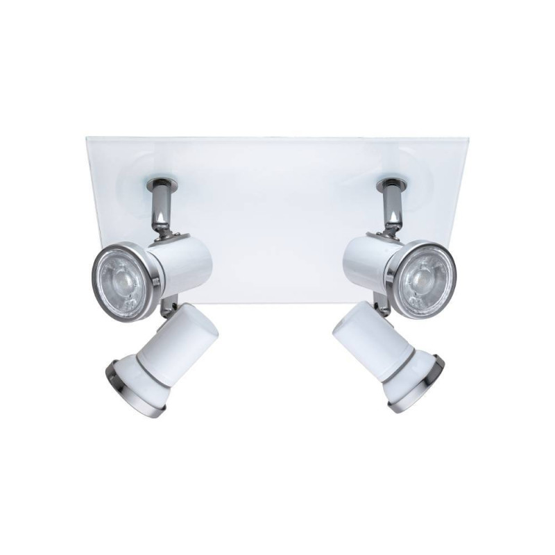 Spot LED pour salle de bain Tamara 1 blanc GU10 4 x 3,3 W EGLO
