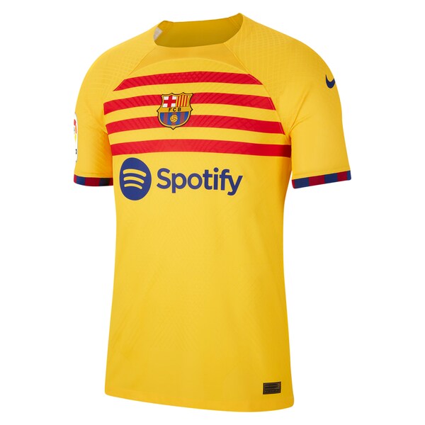 Frenkie de Jong Barcelona Nike 2022/23 Fourth Vapor Match Authentic Player Jersey - Yellow