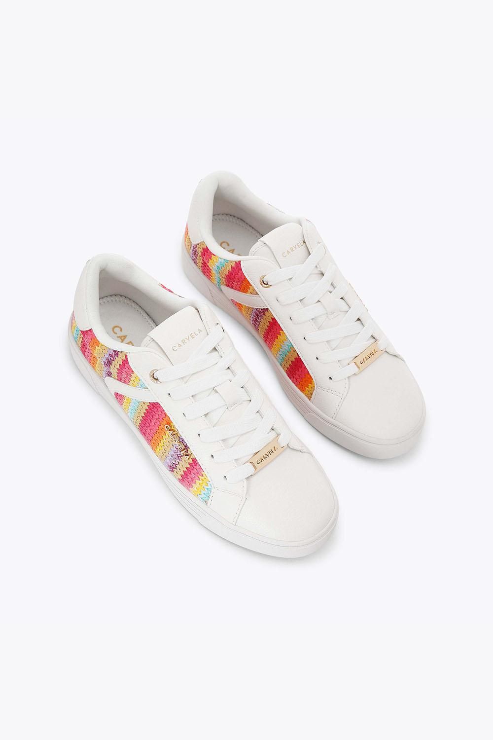 Carvela Daze Stripe' Fabric Trainers
