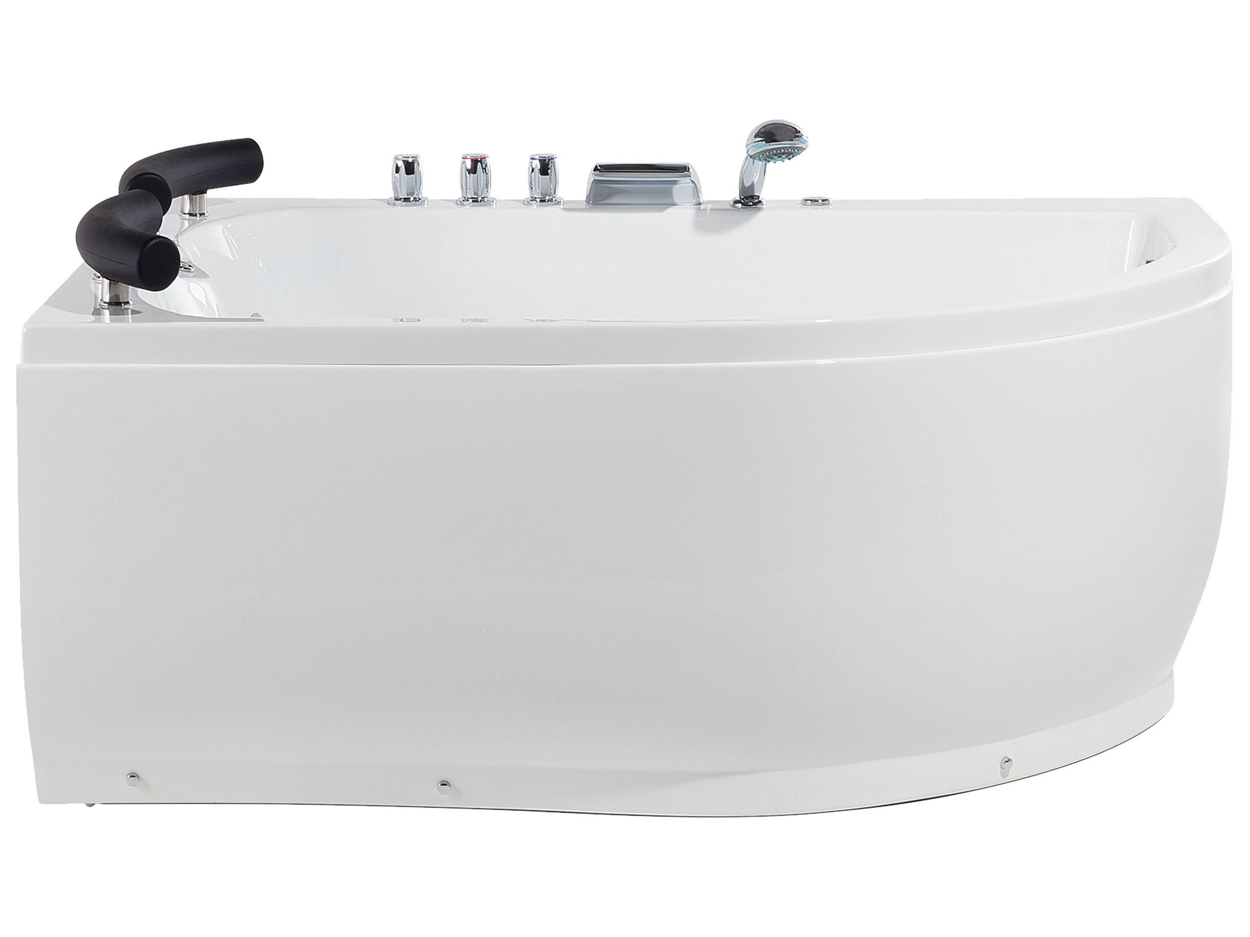 Wanna z hydromasażem 2-osobowa LED biała