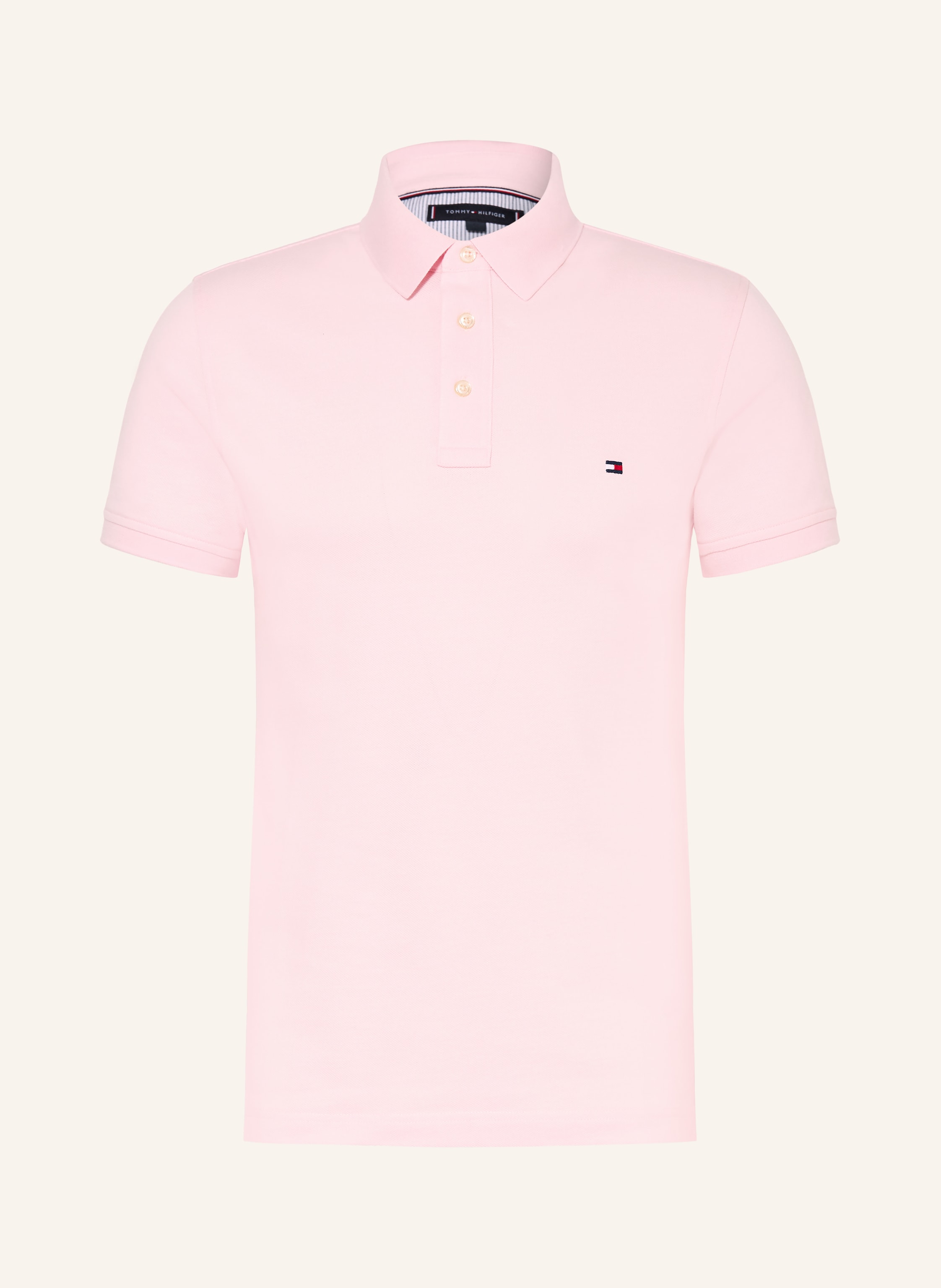 TOMMY HILFIGER Piqué-Poloshirt Slim Fit
