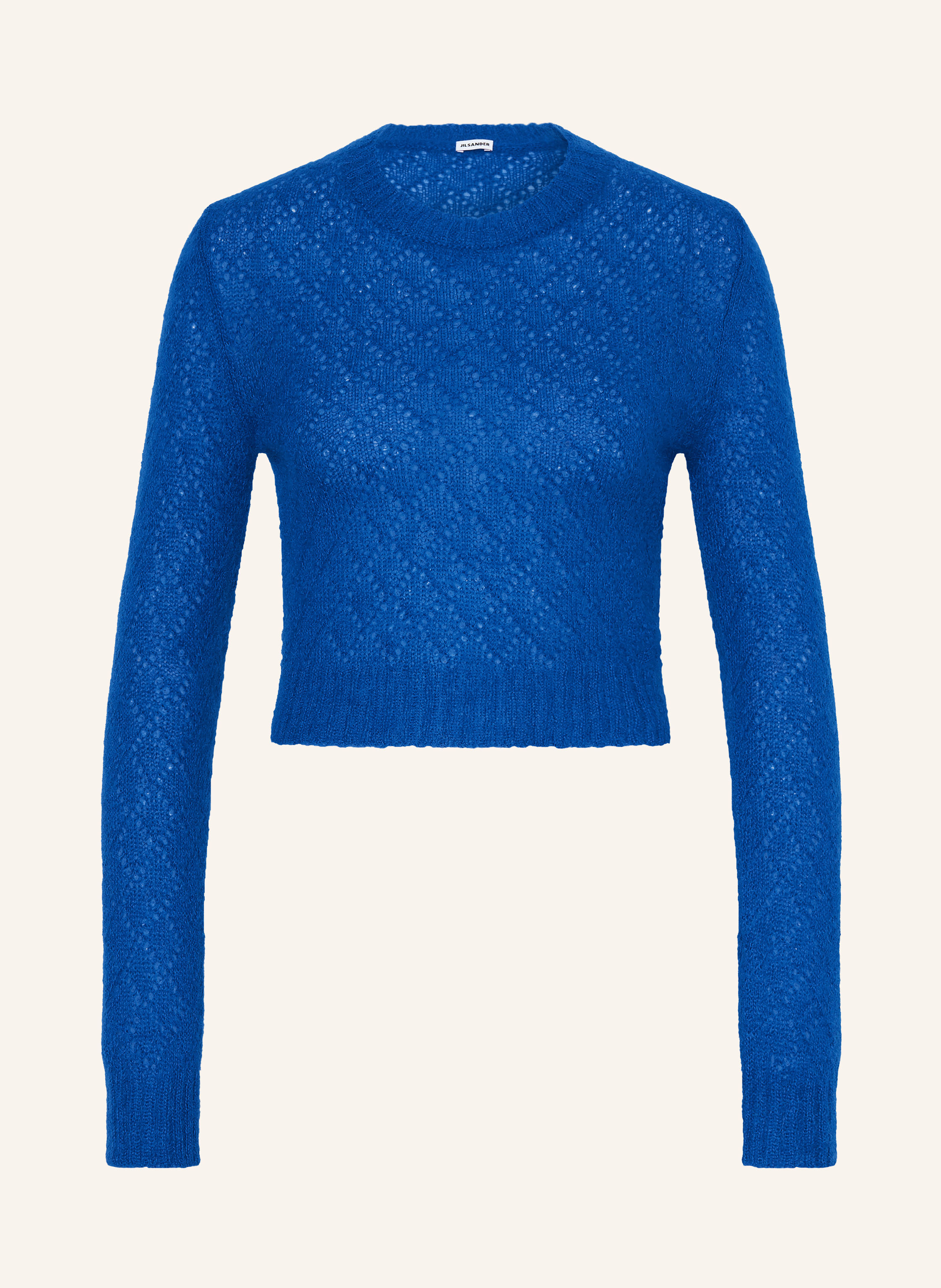 JIL SANDER Pullover mit Mohair und Seide