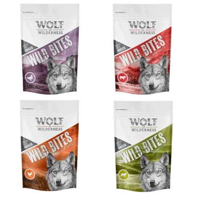 Wolf of Wilderness Wild Bites Dog Snacks Mixed Pack