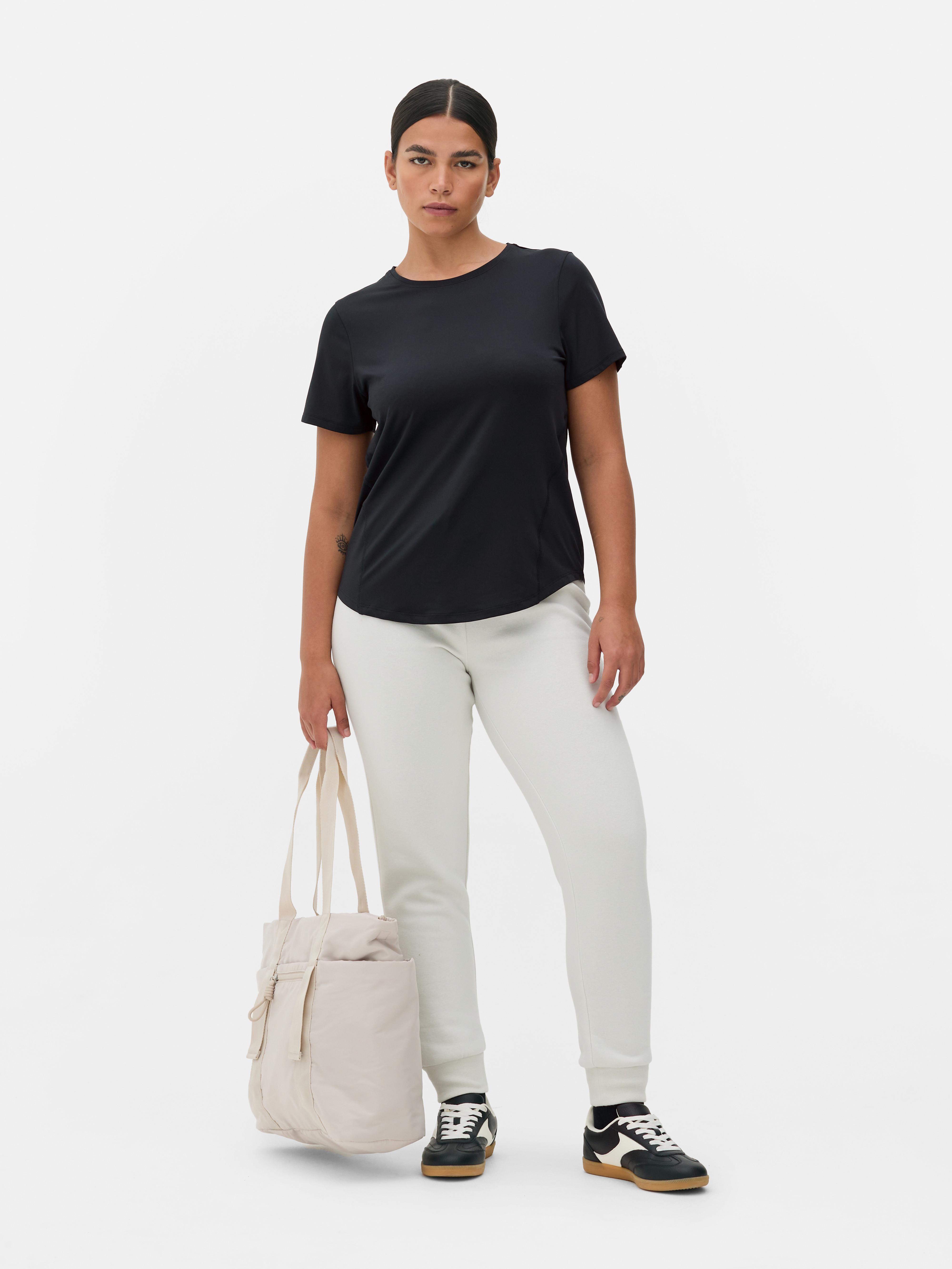 Curved Hem Performance Tee